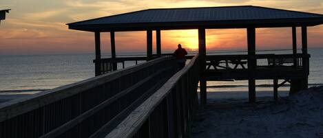Sun loungers, beach towels
