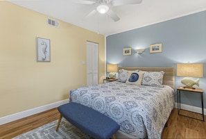 1 bedroom, in-room safe, iron/ironing board, free WiFi