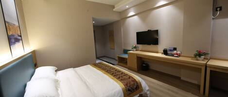 Wi-Fi de cortesia, roupa de cama