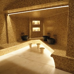 Couples treatment room(s), sauna, hot tub, steam room
