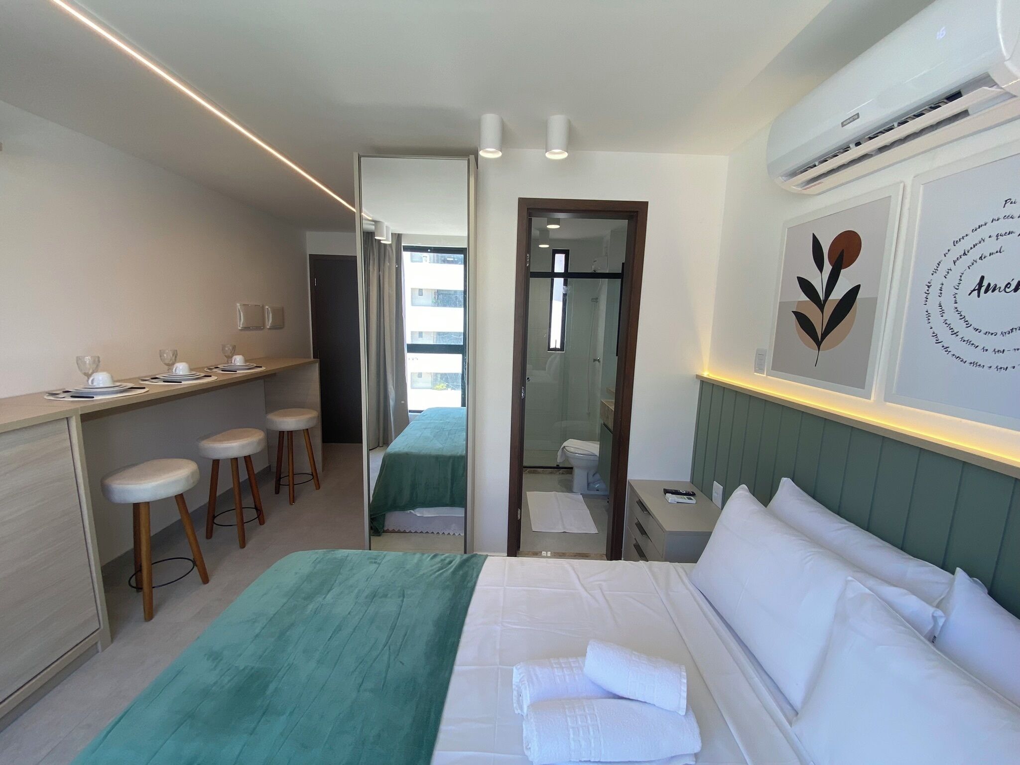 1 غرفة نوم وواي فاي مجانًا