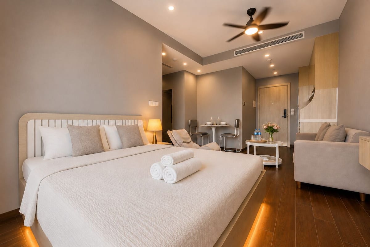 Apartment | Desk, free WiFi, bed sheets