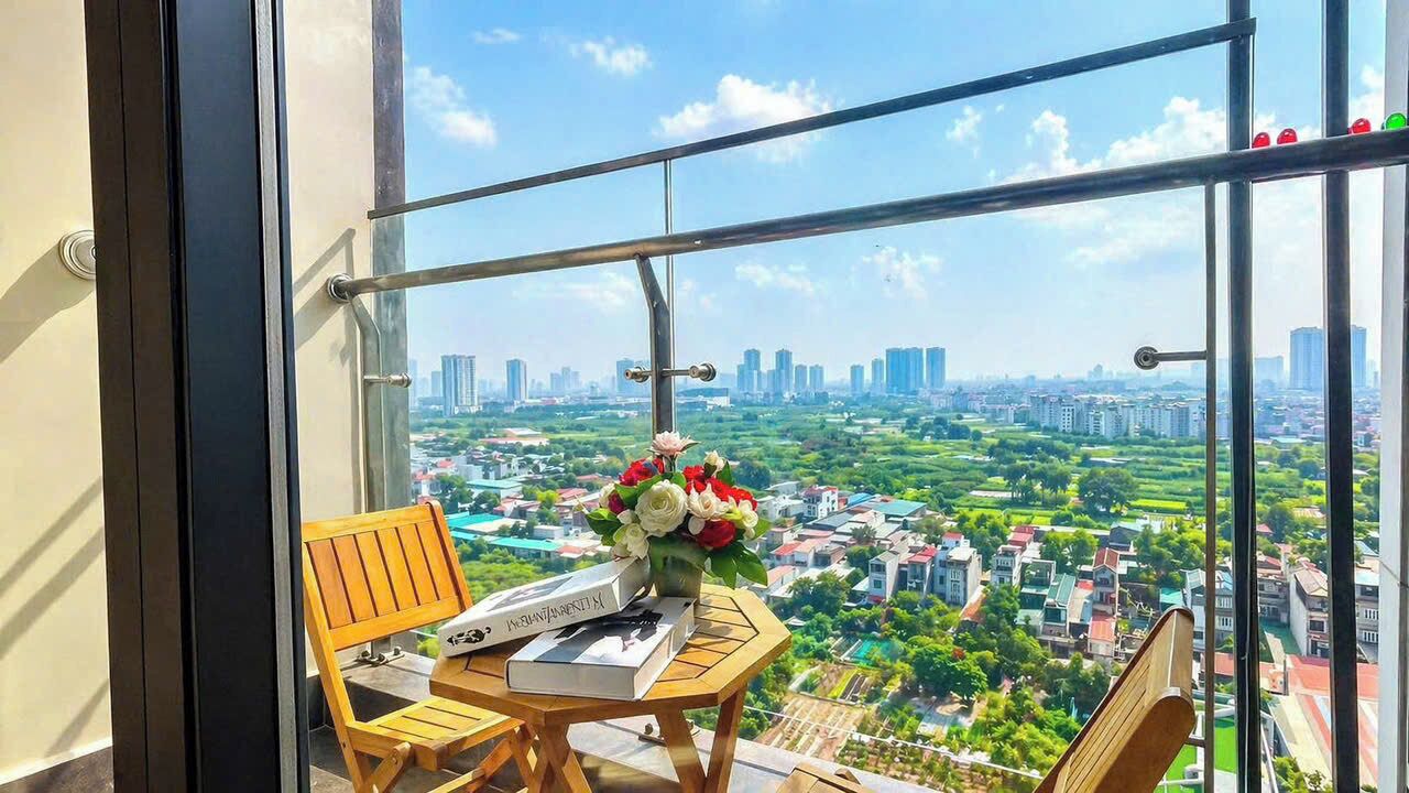 Standard Apartment, Balcony, City View | Terrace/patio