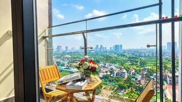 Standard Apartment, Balcony, City View | Terrace/patio