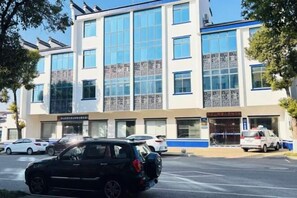 Blick von der Unterkunft