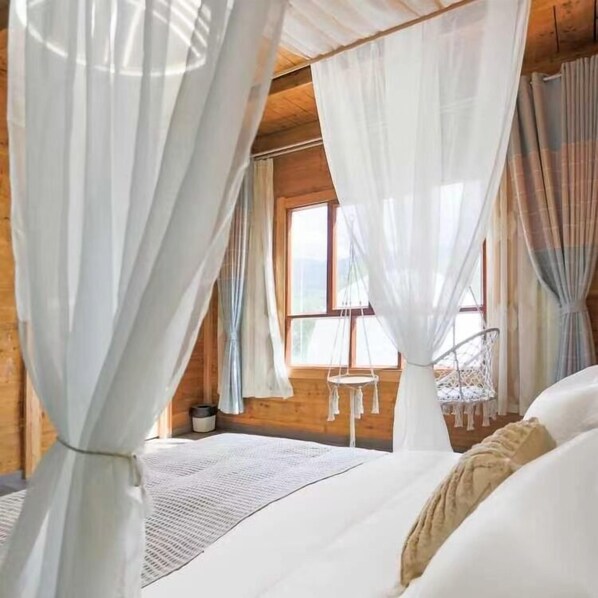 Premium bedding, individually decorated, free WiFi, bed sheets - Montis Prospectu Tabernae Lignea (Xinyuan)