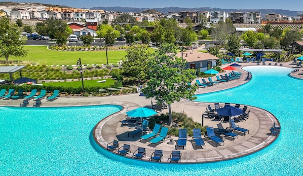 Außenpool, beheizter Pool