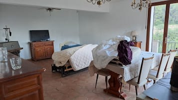 3 bedrooms, iron/ironing board, WiFi, bed sheets