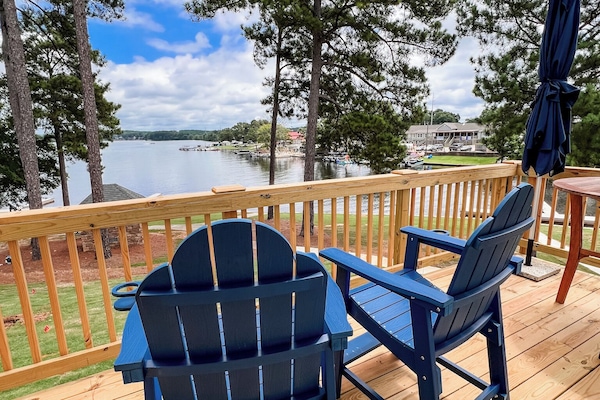 Morning coffee or late afternoon wine time right here in these chairs.