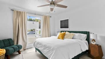 Desk, iron/ironing board, travel crib, free WiFi