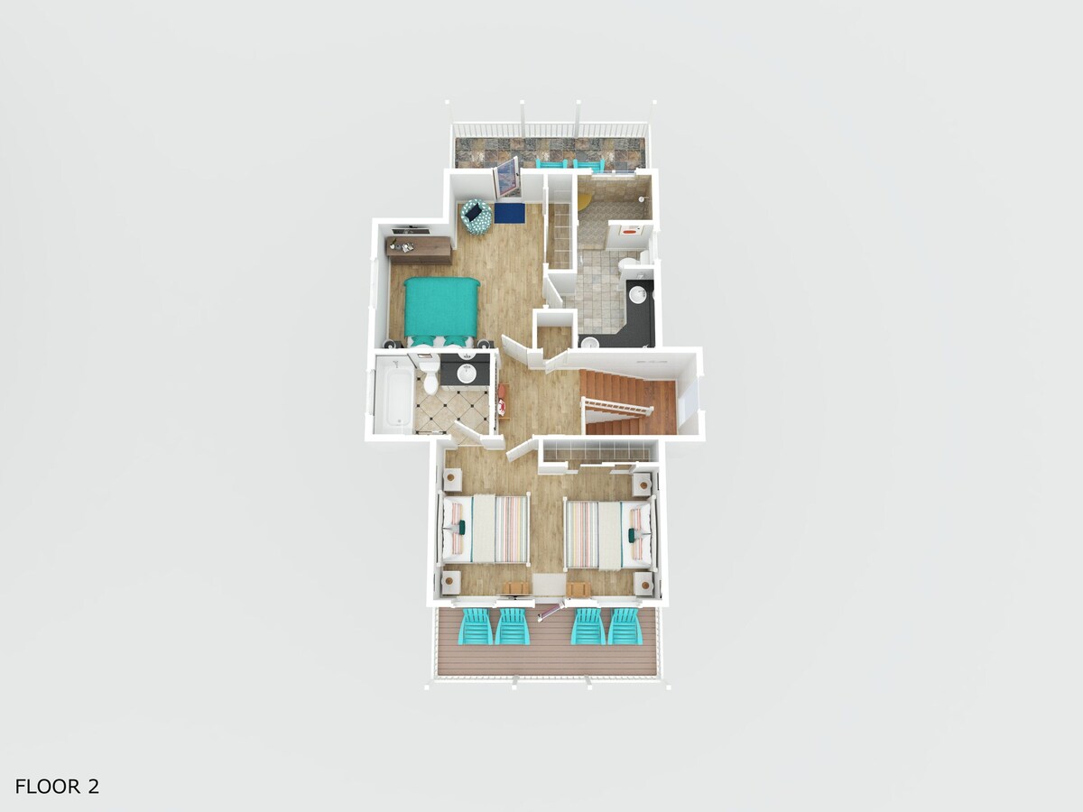 Photo 6 of Sandy at the Beach: Pet-friendly 3-bedroom home with private pool in Destin's Crystal Beach.