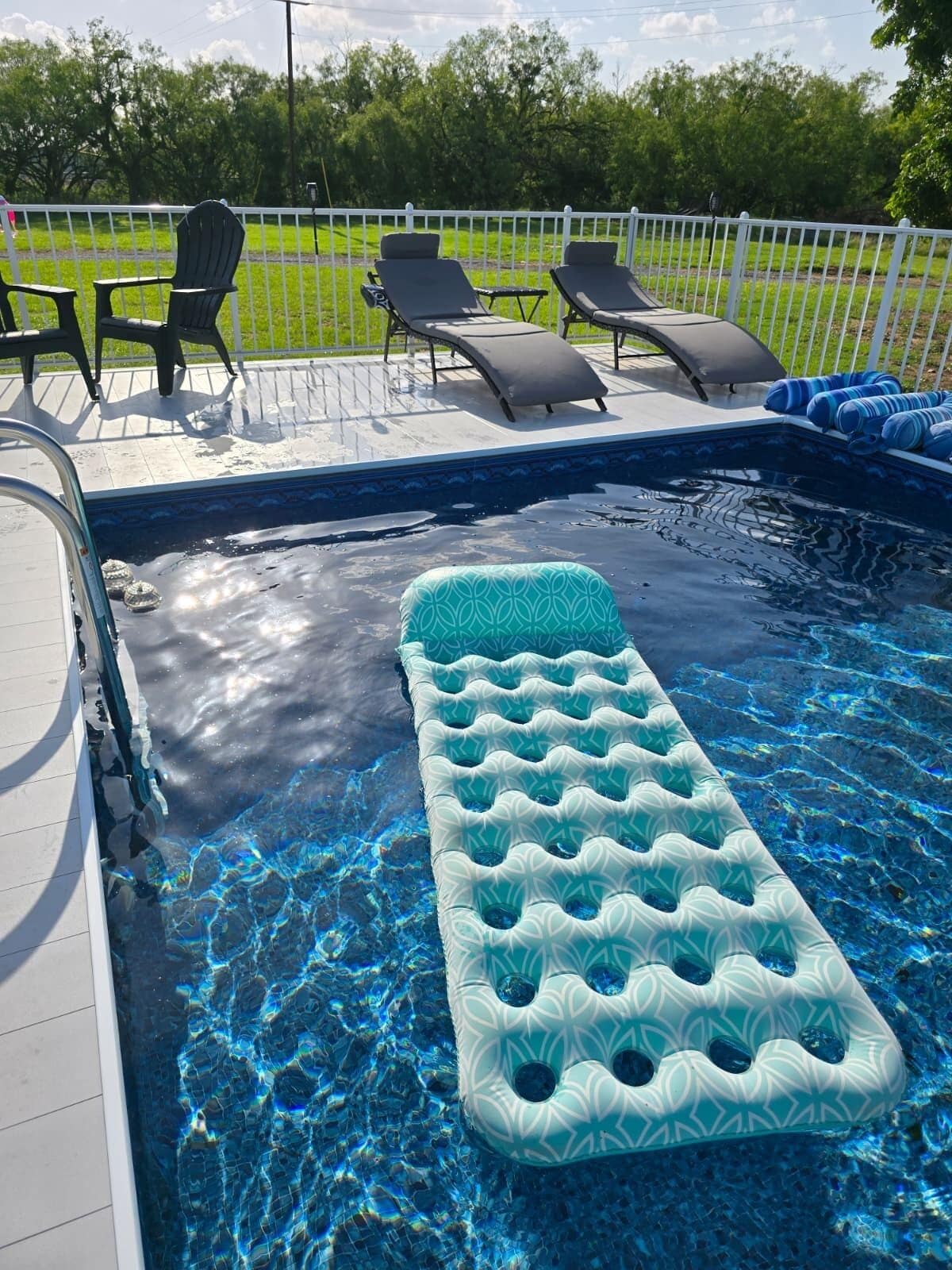 Seasonal outdoor pool