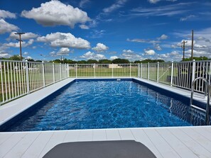 Seasonal outdoor pool