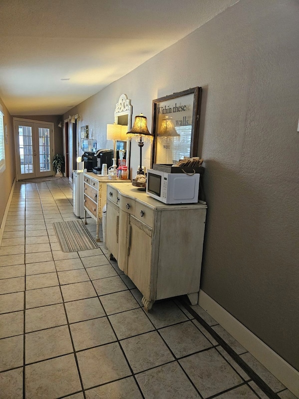 Free daily on-the-go breakfast