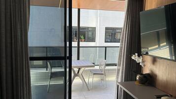 Apartamento premium | 1 quarto, roupas de cama antialérgicas, cortinas blackout