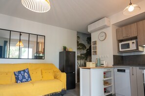 TV, DVD player, table tennis