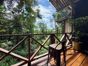 Terrace/patio - The Lodge at Punta Rica (Bastimentos)