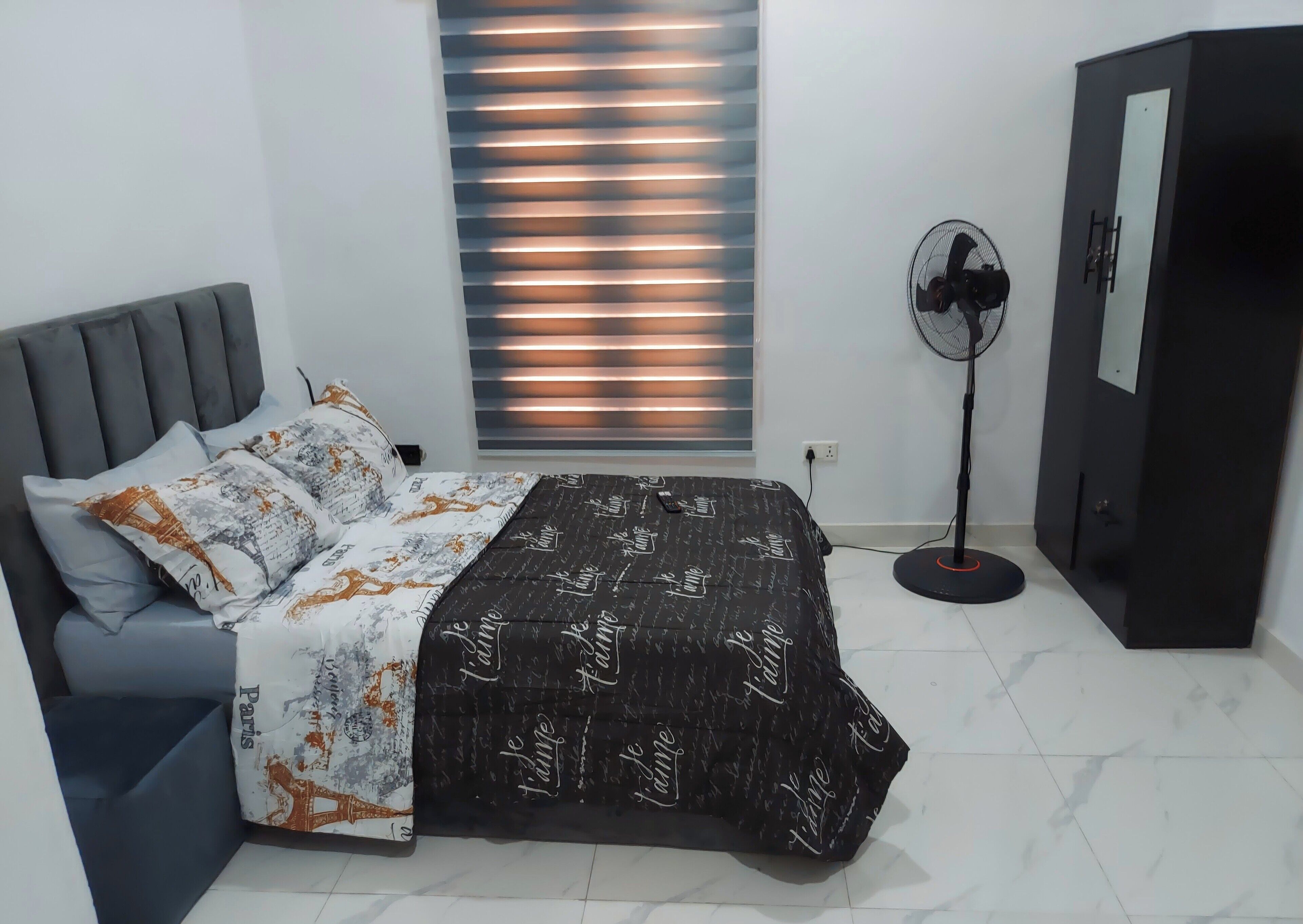 1 間睡房、熨斗/熨衫板、免費 Wi-Fi、床單