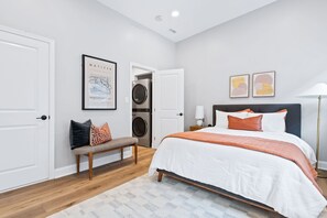 2 dormitorios, tabla de planchar con plancha, wifi gratis y ropa de cama