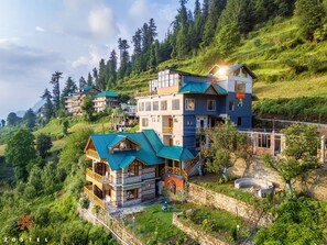 Fassade der Unterkunft