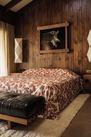 Basic-studiolejlighed - udsigt til have | Minibar, mørklægningsgardiner, strygejern/strygebræt, gratis Wi-Fi