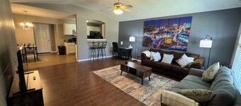 Amazing 3-bedroom home with 2 full baths. Spacious fenced backyard. WiFi present