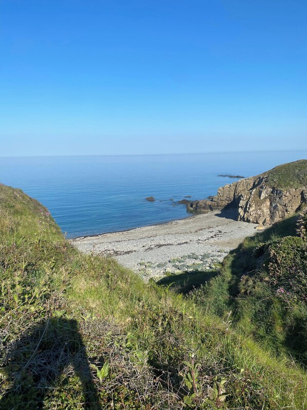 Tæt på stranden