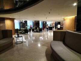 Sala de estar en el lobby