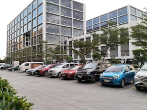 Fassade der Unterkunft