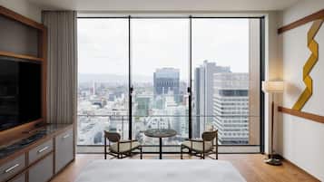 1 bedroom, free minibar, blackout curtains, iron/ironing board