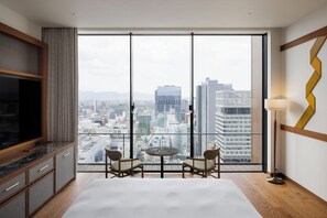 Basic Double Room, Non Smoking, City View | 1 bedroom, free minibar, blackout drapes, iron/ironing board