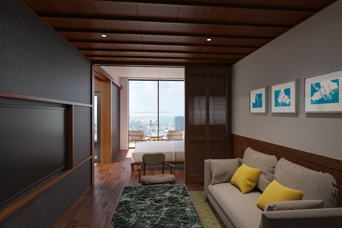 City Room, 1 King Bed, Non Smoking, City View