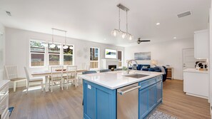 Interior - Octopus Garden is new construction, dog friendly, hot tub and close to town and beach! (Manzanita)