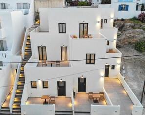 Overnatningsstedets facade