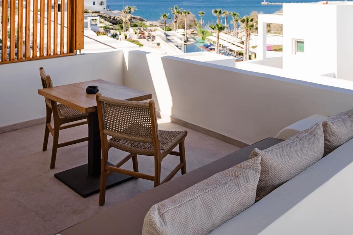Suite, face Ă la mer | Terrasse/patio
