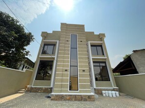 Voorkant van accommodatie