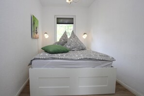 Bungalow | 1 Schlafzimmer, individuell eingerichtet, Bettwäsche