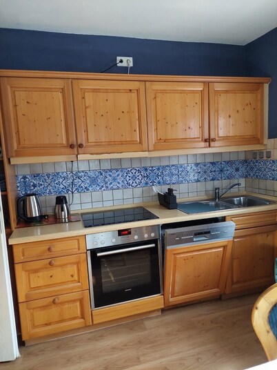 Renoviertes Altstadthaus mit Großen Aussenbereich und Terrasse mit Feuerstelle