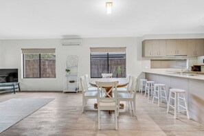 Deluxe House, Multiple Beds, Non Smoking | Living area | 55-inch TV with digital channels, DVD player - The Aurora (Geographe)