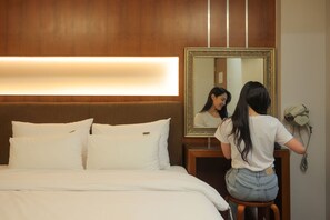 Free WiFi, bed sheets - New Day Hotel Gangnam (Seoul)
