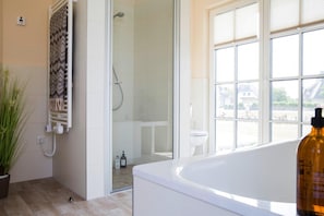 House | Bathroom | Towels - Ferienhaus in Fuhlendorf mit Sauna (Fuhlendorf)