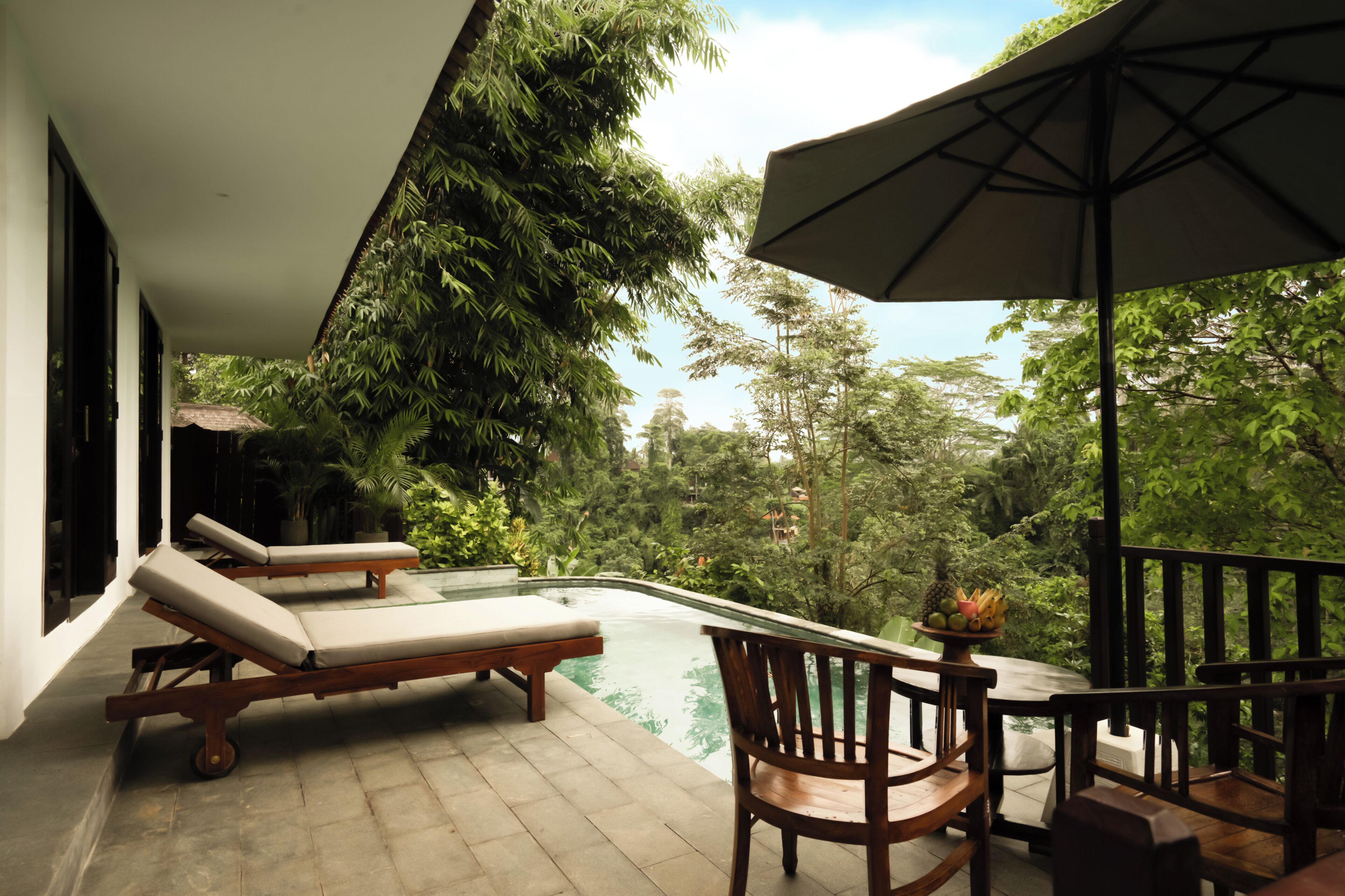 Suíte, 2 quartos, piscina particular | Vista do quarto