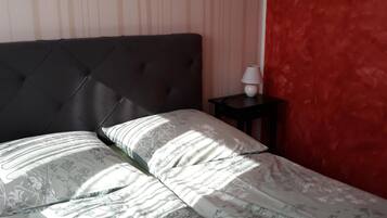 1 bedroom, individually furnished, bed sheets
