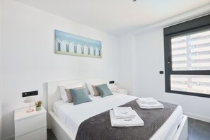2 bedrooms, iron/ironing board, free WiFi, bed sheets - Modern Apartment in Calpe (Calpe)