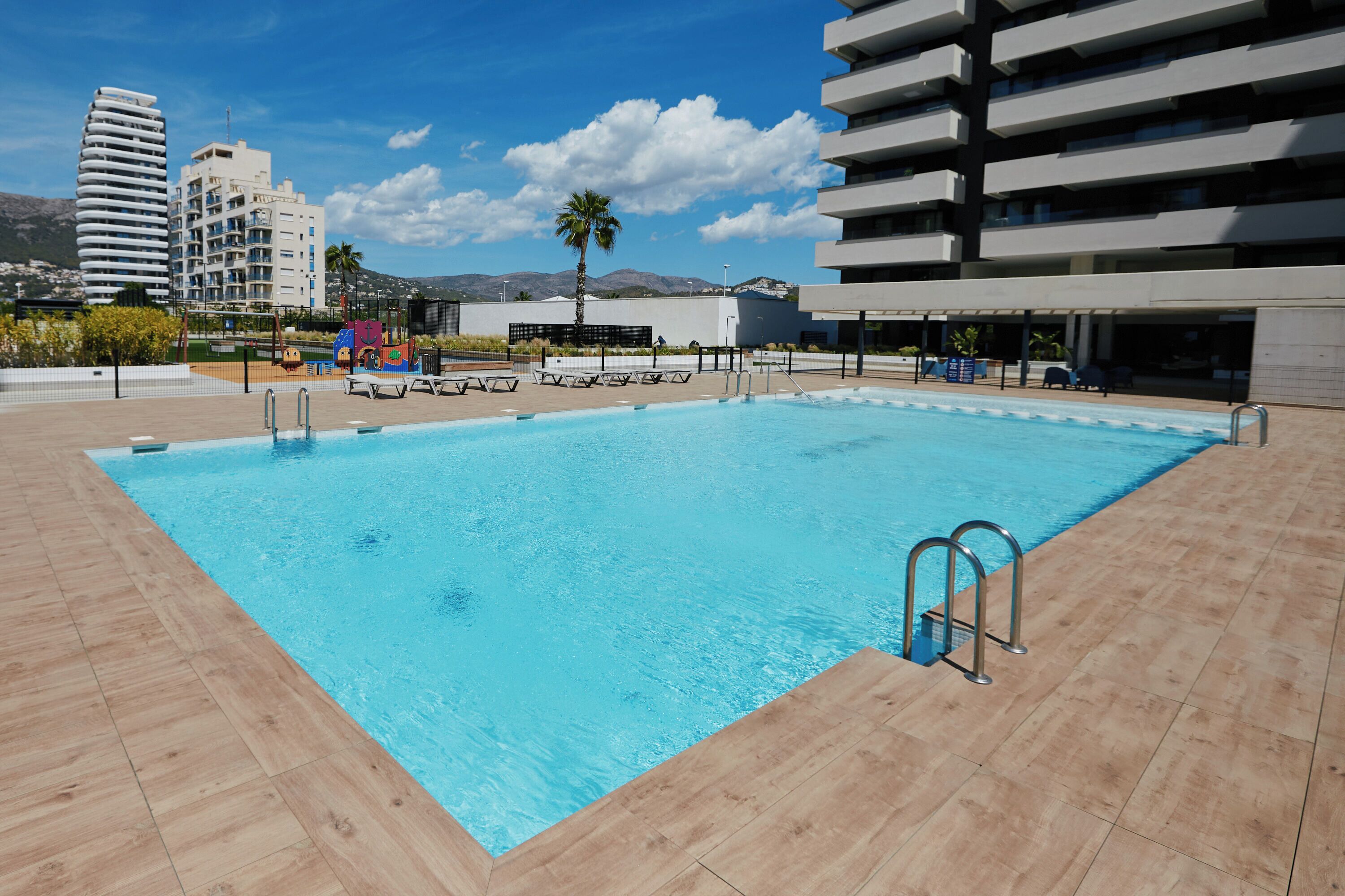 Alberca al aire libre 