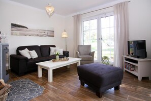 Living area - Ferienhaus Kranichnest, Zirchow (Zirchow)