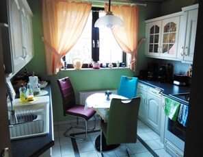 Apartment | Private kitchen | Electric kettle, toaster