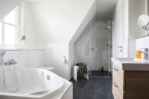 Bathroom - Ferienhaus, Fuhlendorf (Fuhlendorf)