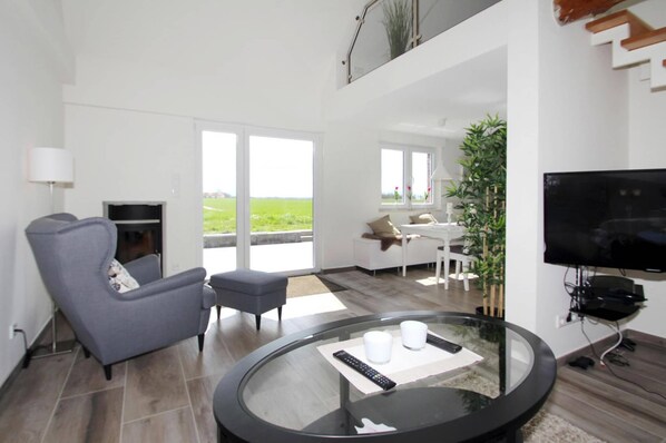 Living area - Holiday Home Deichperle, Nessmersiel (Dornum)