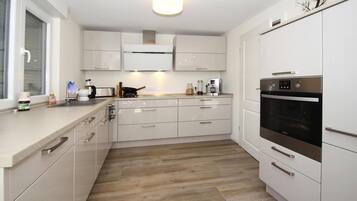 Electric kettle, toaster, high chair